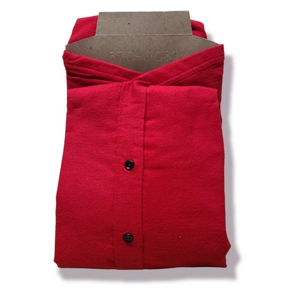 Vintage NWT ELY Big Buck Red Work Shirt T! Brand New NOS - Large - Picture 2 of 2